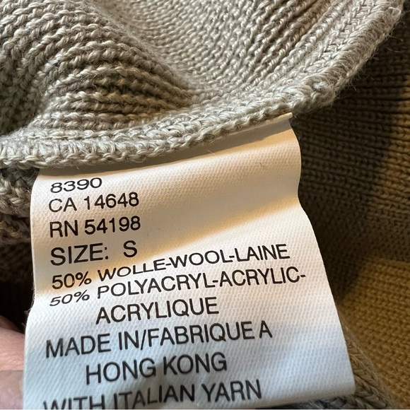 Bogner wool Shawl Collar Pullover Sweater 17362 - Picture 11 of 12